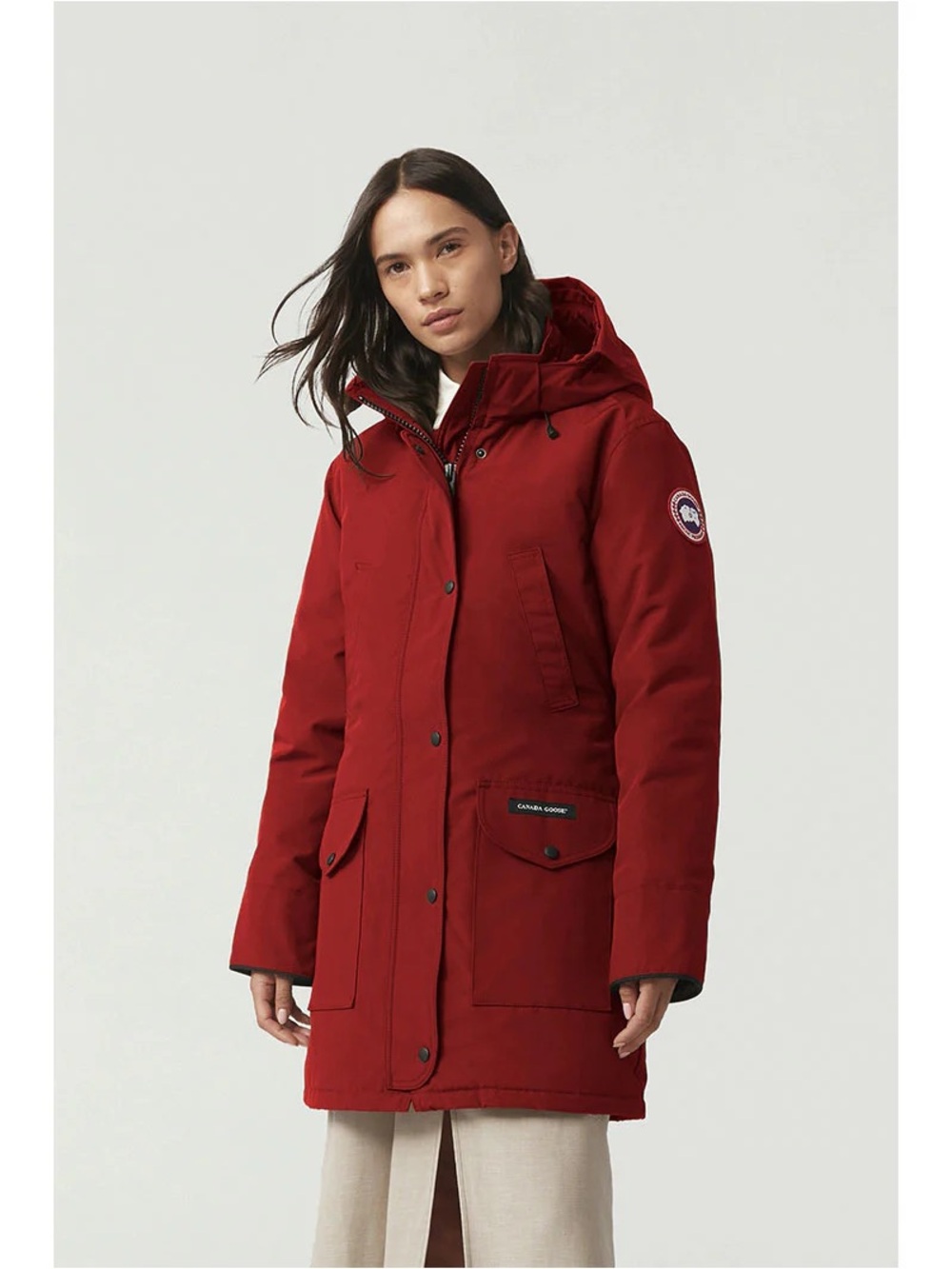 Canada Goose Trillium Parka in Redwood